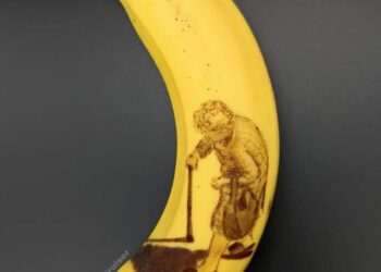 Anna Chojnicka Creating Art Through Banana Bruising