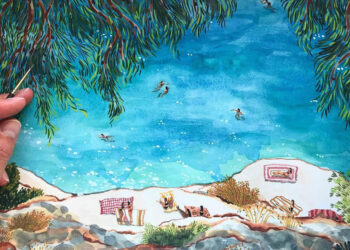 unveiling-the-serene-beauty-dive-into-angela-mckays-illustrations-of-lifes-beach