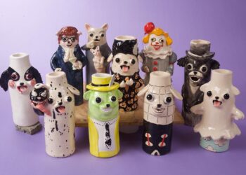 unleash-your-creativity-with-katie-kimmels-whimsical-ceramic-dog-vases