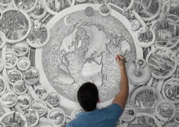 harmonious-structures-benjamin-sacks-architectural-drawings-unite-music-and-cosmology