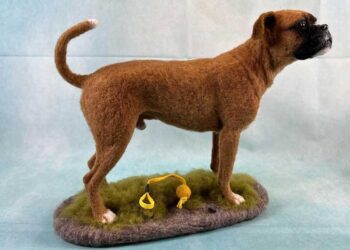 unleashing-the-talent-how-a-self-taught-needle-felting-artist-crafts-lifelike-miniature-dogs