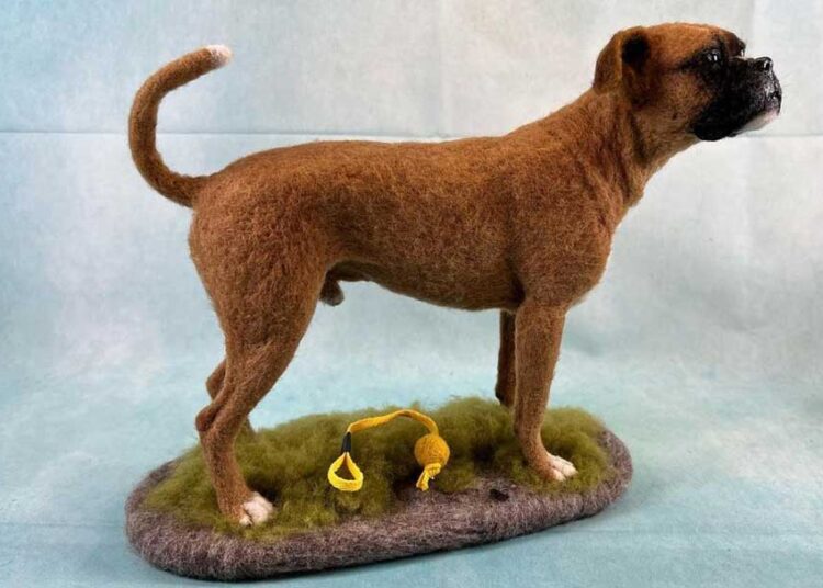 unleashing-the-talent-how-a-self-taught-needle-felting-artist-crafts-lifelike-miniature-dogs